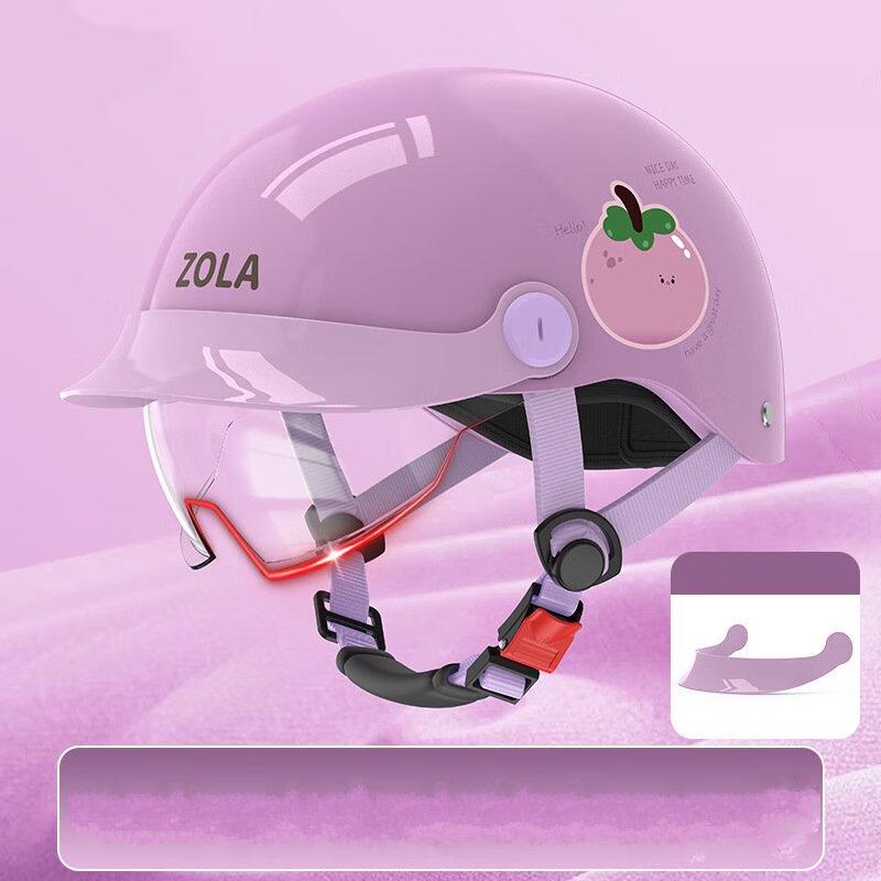 Women's Half Helmet for Electric Motorcycles