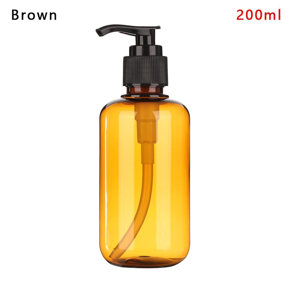 100ml 200ml 300ml Badezimmer Tragbare Seifenspender Lotion Shampoo Duschgel Seife Leere Bade-Pumpflasche Reisebehälter