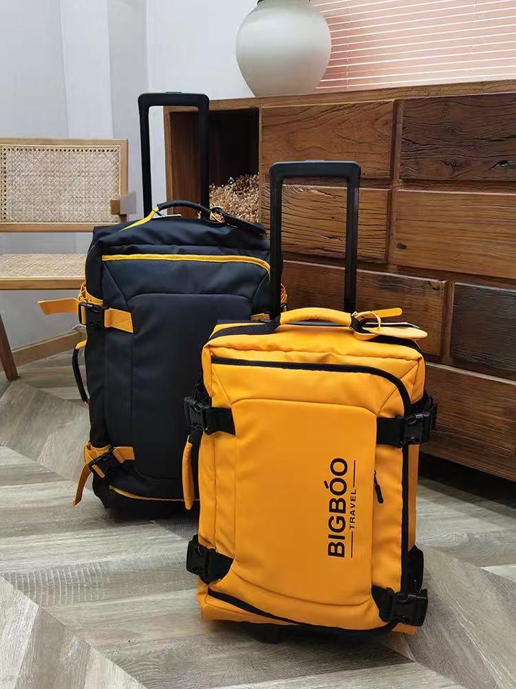 Ultra-Light Japanese Oxford Cloth Carry-On Suitcase with Pull Handle and Large Capacity Backpack