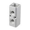 Air Hose Manifold Blocks G1 4 Port Pump Splitter Threaded Fitting High Hardness Inline Smooth Anti Oxidation Convenient Cylinder