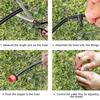 10/50pcs Adjustable Drip Irrigation Sprinklers, 1/4'' Micro Drippers for Watering System, Emitter for Garden Plants
