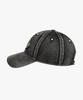 LMC Washed Denim Gothic Oval 6Panel Cap Black