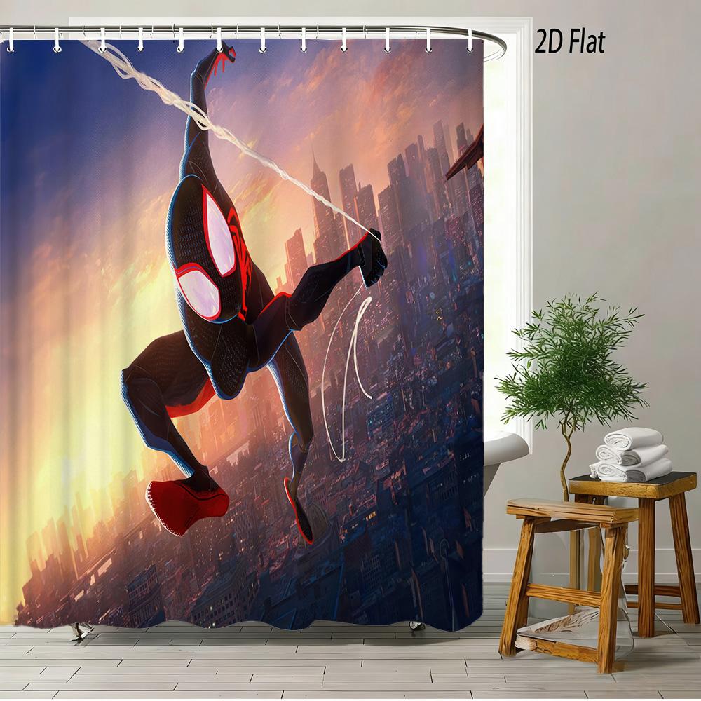 Guardians Of The Galaxy Team Waterproof Shower Curtain For Cosmic Bathroom Decor
