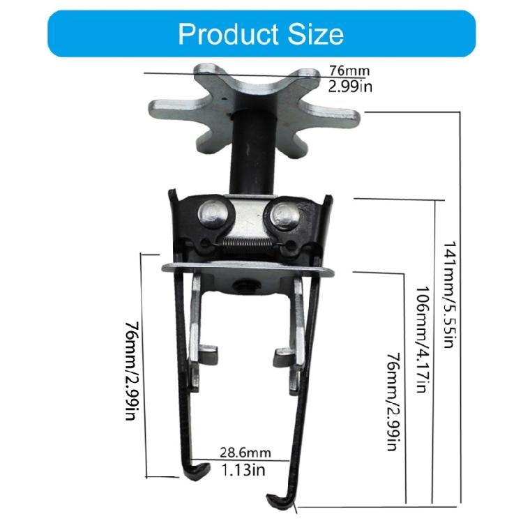 Not Corrosion Valves Spring Compressor Heavy Duty Automotive Tool Fatigue Frees Hand Repair Tool for Engine Maintenance