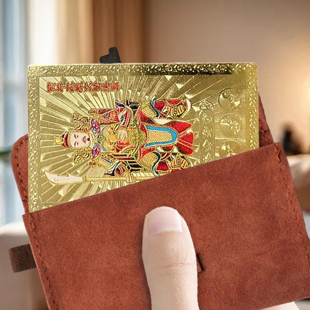 2026 Chinese Tai Sui Card Good Luck Wealth Prosperity Chinese Horse Tai Sui Card Feng Shui Prayer Gold Card Exorcism Protection