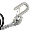 Limnyves S Trailer Safety Towing Cable with Hook 3500lbs Load