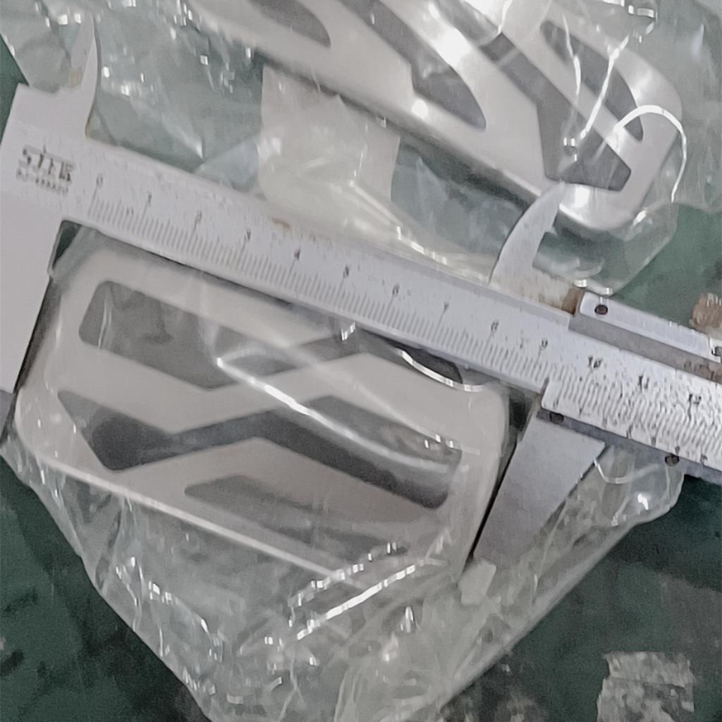 2Pcs Aluminum Brake & Gas Pedal Accelerator Pad Cover For Lincoln MKC 2015-2019