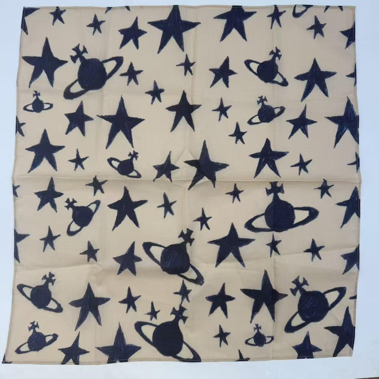 

In-Stock Vivienne Westwood Red & Green Silk Scarf Handkerchief from Japanese Department Store 47*47 cm