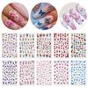 Blossom Pink 3D Nail Art Decals 3D Design Nail Decorations New Fashion Nails  Beauty