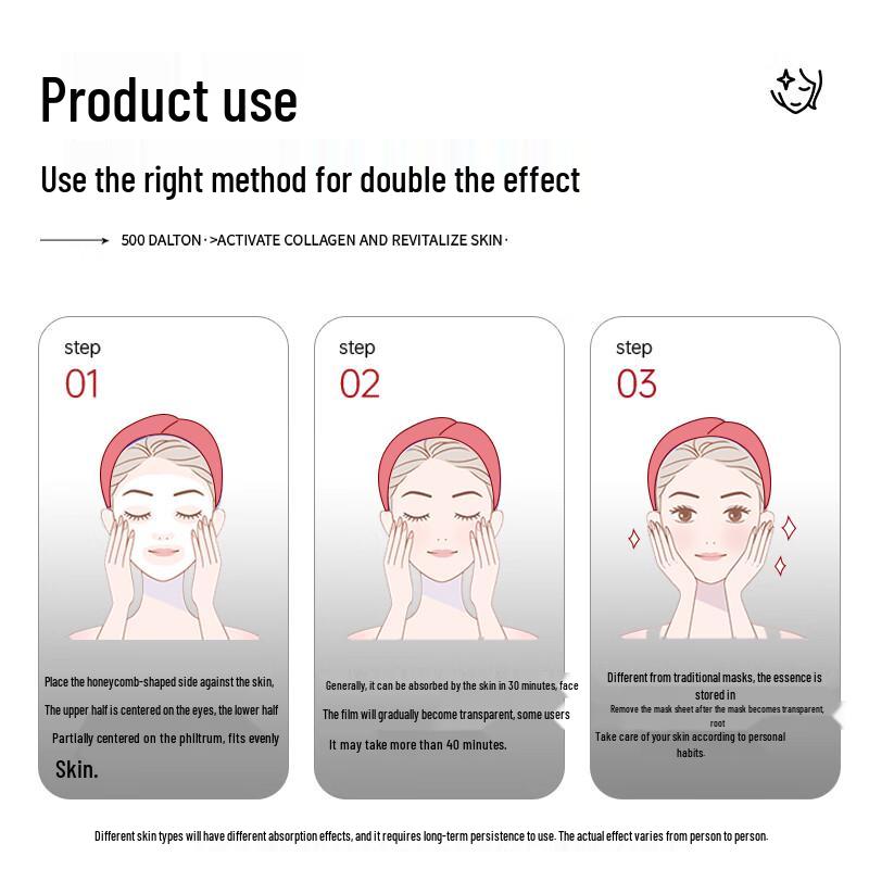 HEXKIN Anti-Wrinkle Firming Collagen Mask