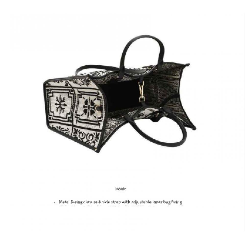 Riccio Anna My BeSt Bag Jacquard Tote Bag S  hS51Myb201ye 