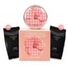 Ultimate Cover Cushion Moisture Edición Flor 01 Beige Leche – SPF50+ PA+++ Base de Cushion Coreana, Principal 15g + Recambio 15g x 2