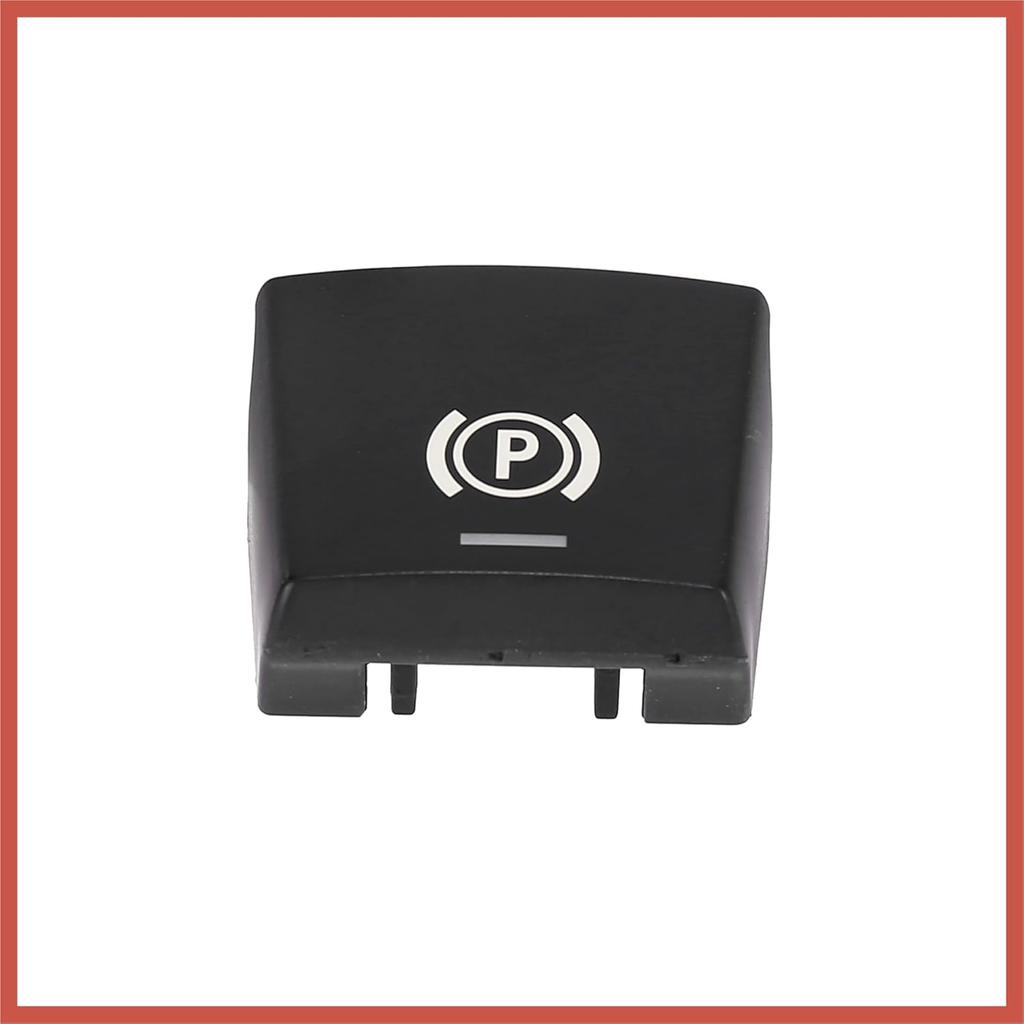 ACROPIX Car Trim Console Control Electronic Parking Brake Switch Button Cover P Button Cover Replacement Short Feet for BMW 5 6 Series X2 X4 X5 X6