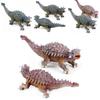 Jurassic Dinosaur Model Decor With Plastic Material For Desk Display Collectors Item