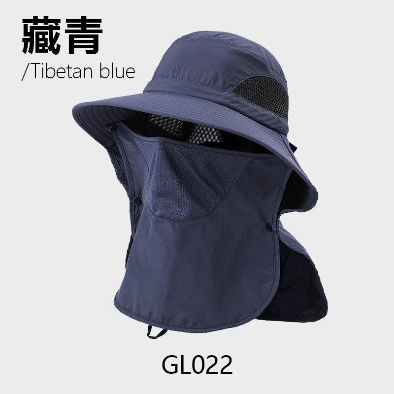 Bucket Hat Breathable Sunshade Sun Protection Hat Men and Women Plus Brim Sun Hat Outdoor Quick Drying Mountaineering Fishing Hat