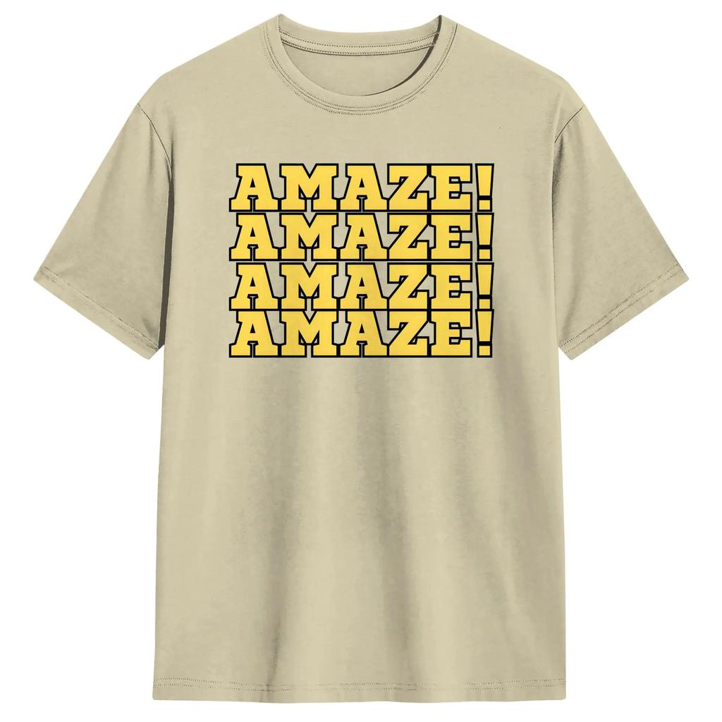Unisexs Tshirts Amaze Project Hail Mary Yellow Vintage 100 Cotton Tees Short Sleeve T Shirt Round Collar Clothing New Arrival
