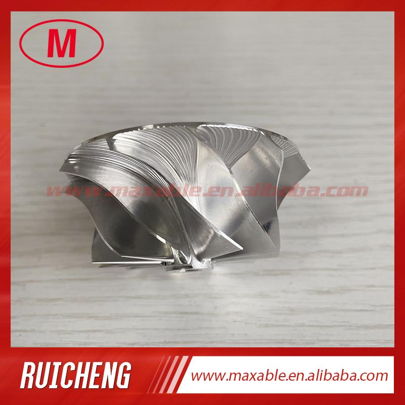GT2554R 42.12/54.39mm 11+0 Blades High Performance Turbocharger Aluminum 2618/milling/billet Compressor Wheel Bore:6.00mm
