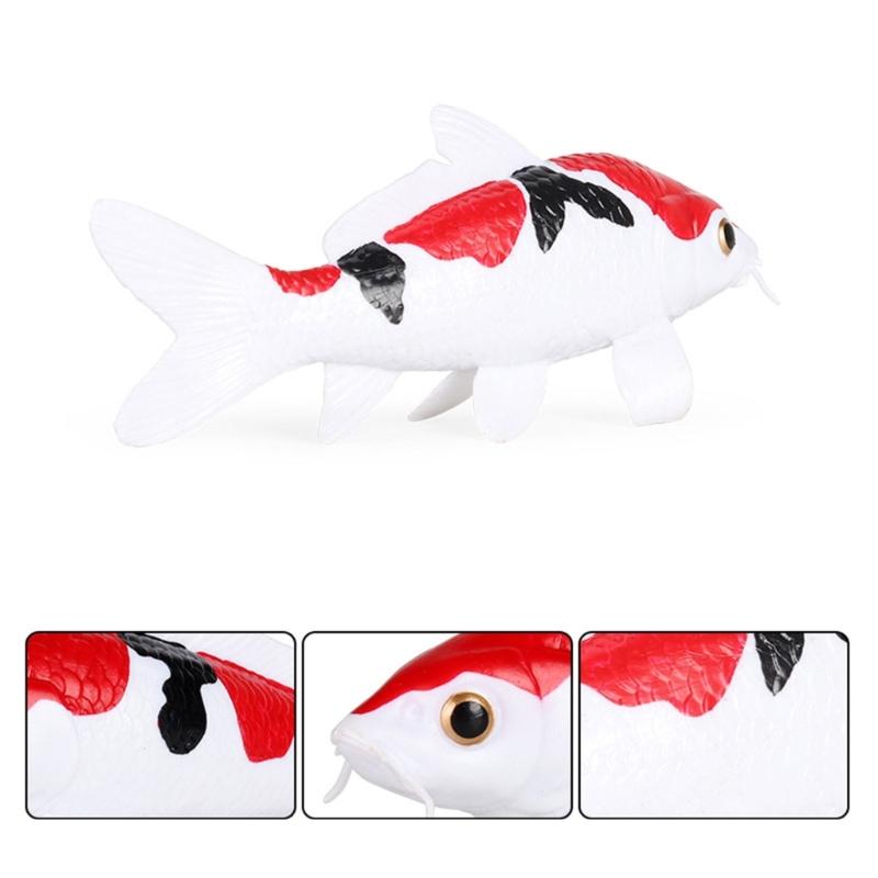 Collectible Goldfish with Playset Detailed Wildlife Figures for Imaginative Play Boys and Girls Home Decoration Ornament