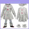 Pennywise Clown Halloweenkostüm für Kinder Perfekt für Schulpartys