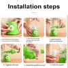 Yousheng Portable Manual Citrus Juicer with Hand Crank Mini Fruit Press for Orange Lemon Lightweight Outdoor Camping Juice Squeezer for Home Camping