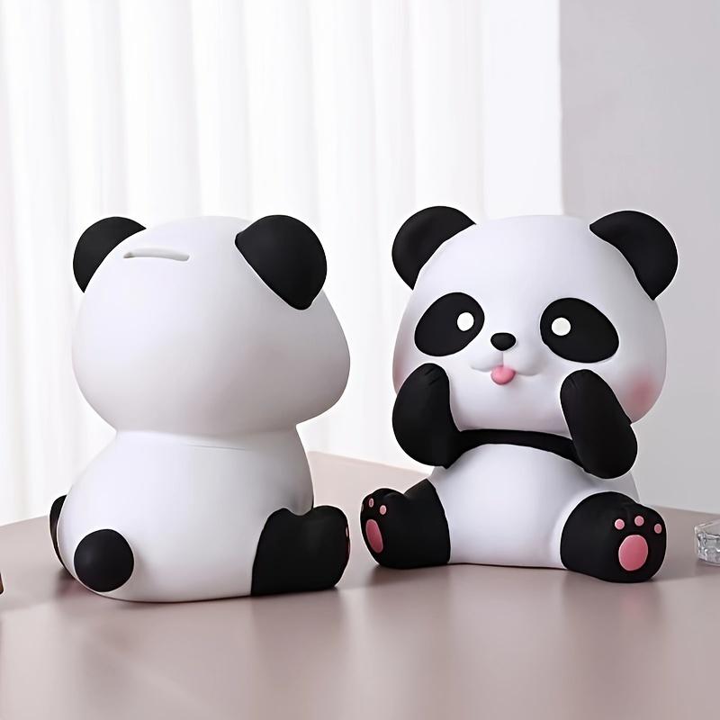 Panda Money Bank Shatterproof Piggy Bank First Coin Bank Best Christmas Birthday Gift for Kids Boys Girls Home Decoration