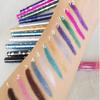 Fashion Long Lasting Waterproof Glitter Pigment Colored Eyeliner Eye Shadow Eye Makeup Cosmetics