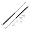 Motoforti Universal Lift Support Strut Window Toolbox Gas Spring 23"/580mm 90lbs/400N/40kg with Brackets, Black, 2 Pieces