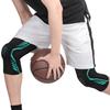 2 Pezzi Ginocchiere da Basket Imbottite in Silicone Ginocchiera Rotulea per Supporto Articolare Protettore Fitness Manica a Compressione Alta Qualità Pratica per Uso Quotidiano