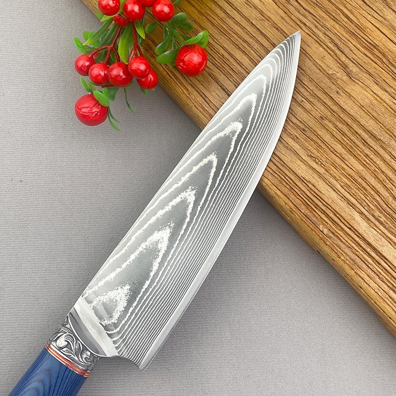67Layer Damascus Steel Chef Knife Razor Sharp VG10 Home Kitchen Gyuto Slicing Meat Salmon Fish Vegetable Knives