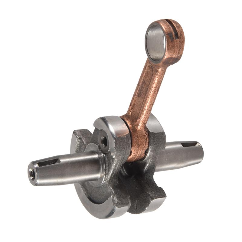 M64K-44Mm Crankshaft Connecting Rod Assembly Half Circle Crankshaft Engine Parts Accessories For 47Cc 49Cc Mini Pocket Bike серебряный
