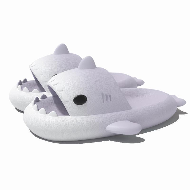 Rozkošné plyšové kreslené zvířecí skluzavky – pohodlné celoroční halové boty s měkkým designem s otevřenou špičkou