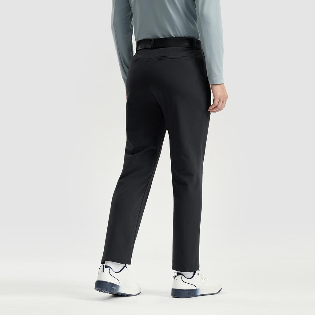 Fila Golf Series Trendy Comfortable Sports Versatile Casual Pants Men Bottoms Deep-Black A11M545805FBK