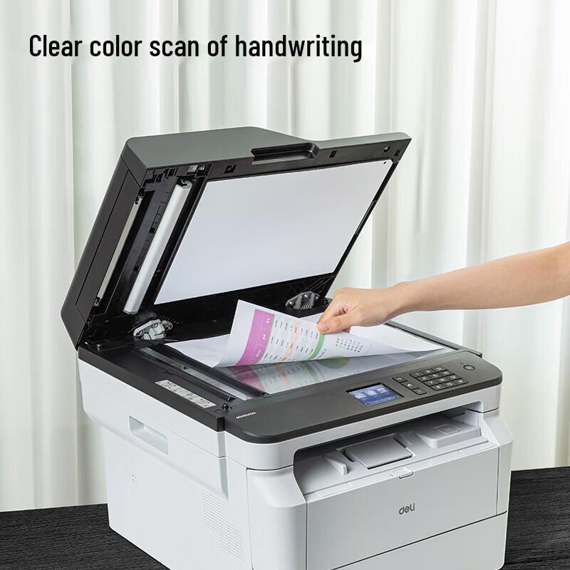Deli M3400ADN Black & White 3-in-1 Laser Printer CN plug (adapter included)