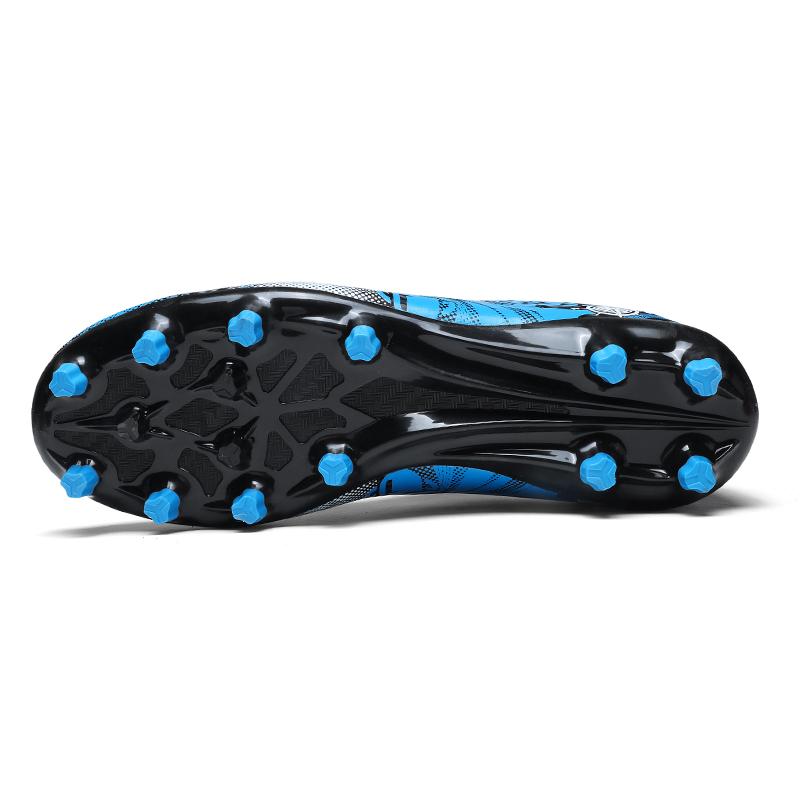 31-44 Boys Leather  Football Boots Men's Professional Artificial Turf Training Football Boots for Girls