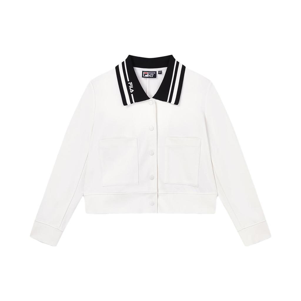 New FILA Knitwear Women's Cloud White F11W338501FWT