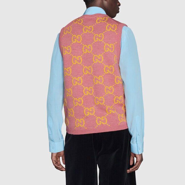 Gucci Gg Knitted Wool Vest 674041-XKB3V-5874