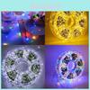 Luzes de Fio de Cobre com Controle Remoto Para Decoração de Jardim Externo