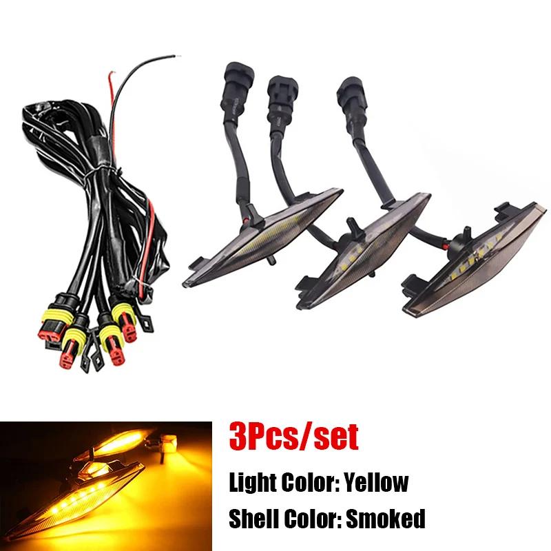 

3/4/5/6 шт. Автомобильные передние решетчатые фонари 6 светодиодов сигнальная лампа подходят для TOYOTA 4RUNNER 2014-2019 автомобильные аксессуары автомобильные фары с жгутом