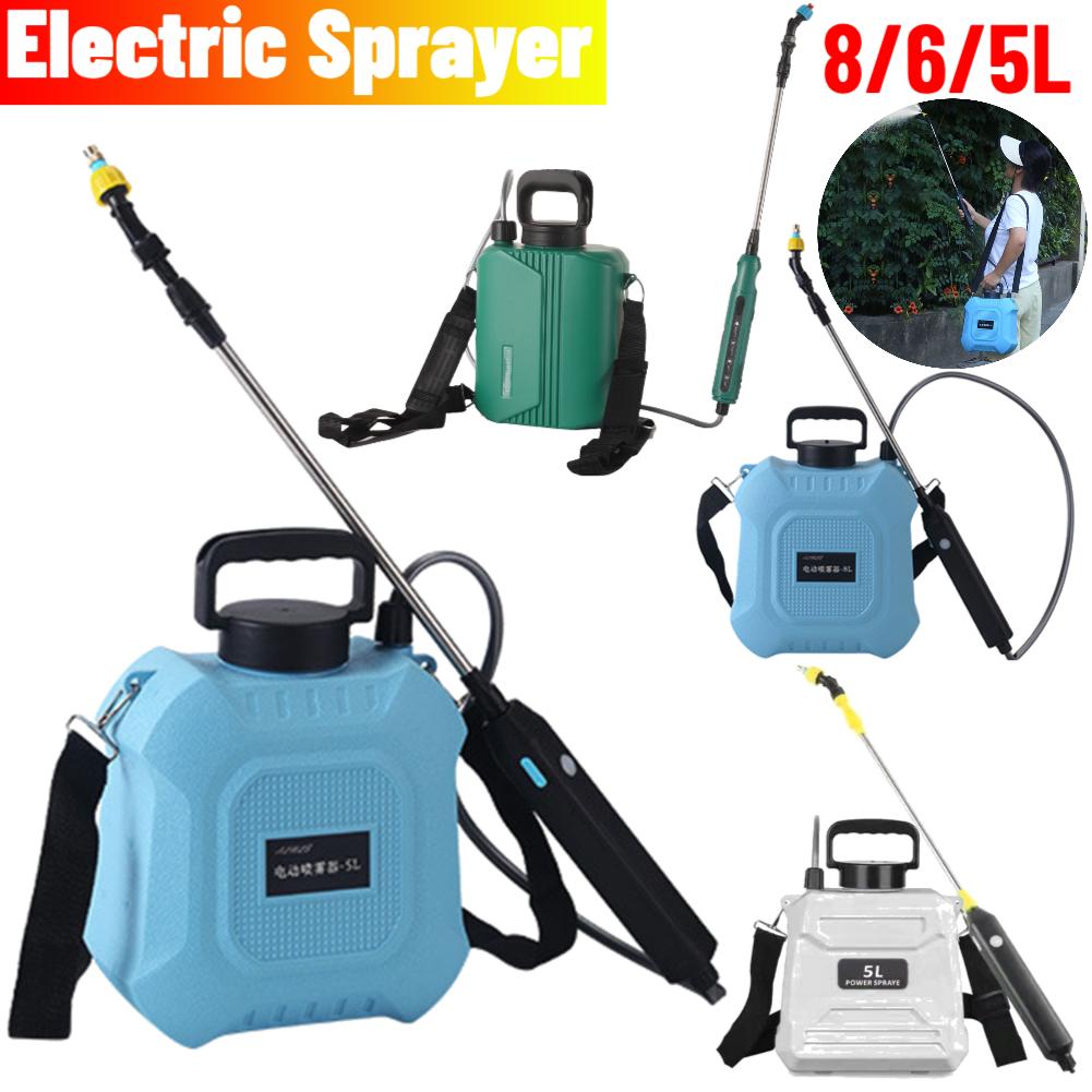 Portable Electric Sprayer Shoulder Style Spraying Machine Garden Sprayer Rechargeable Handheld Pesticide Sprayer for Farms Lawn