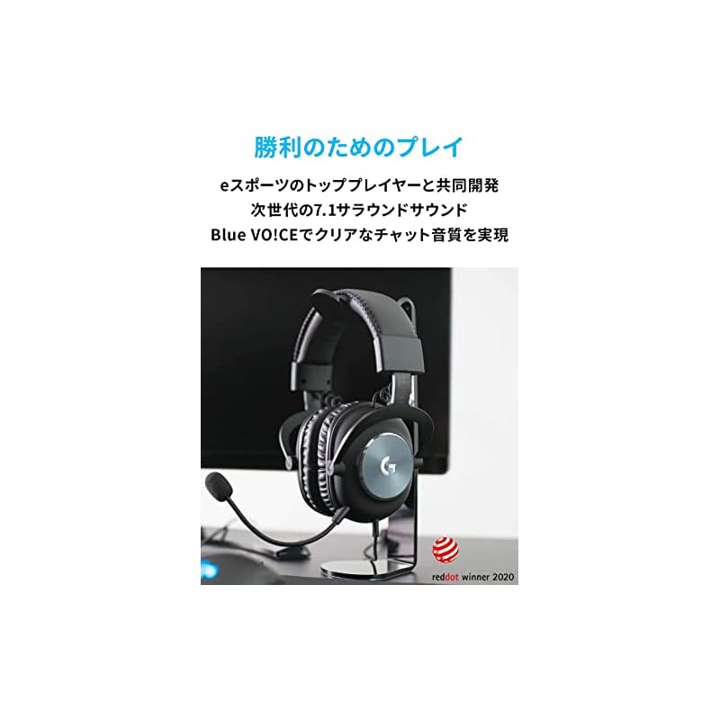 [] Logicool G PRO X Gaming Headset G-PHS-003d Wired Surround Sound with Microphone