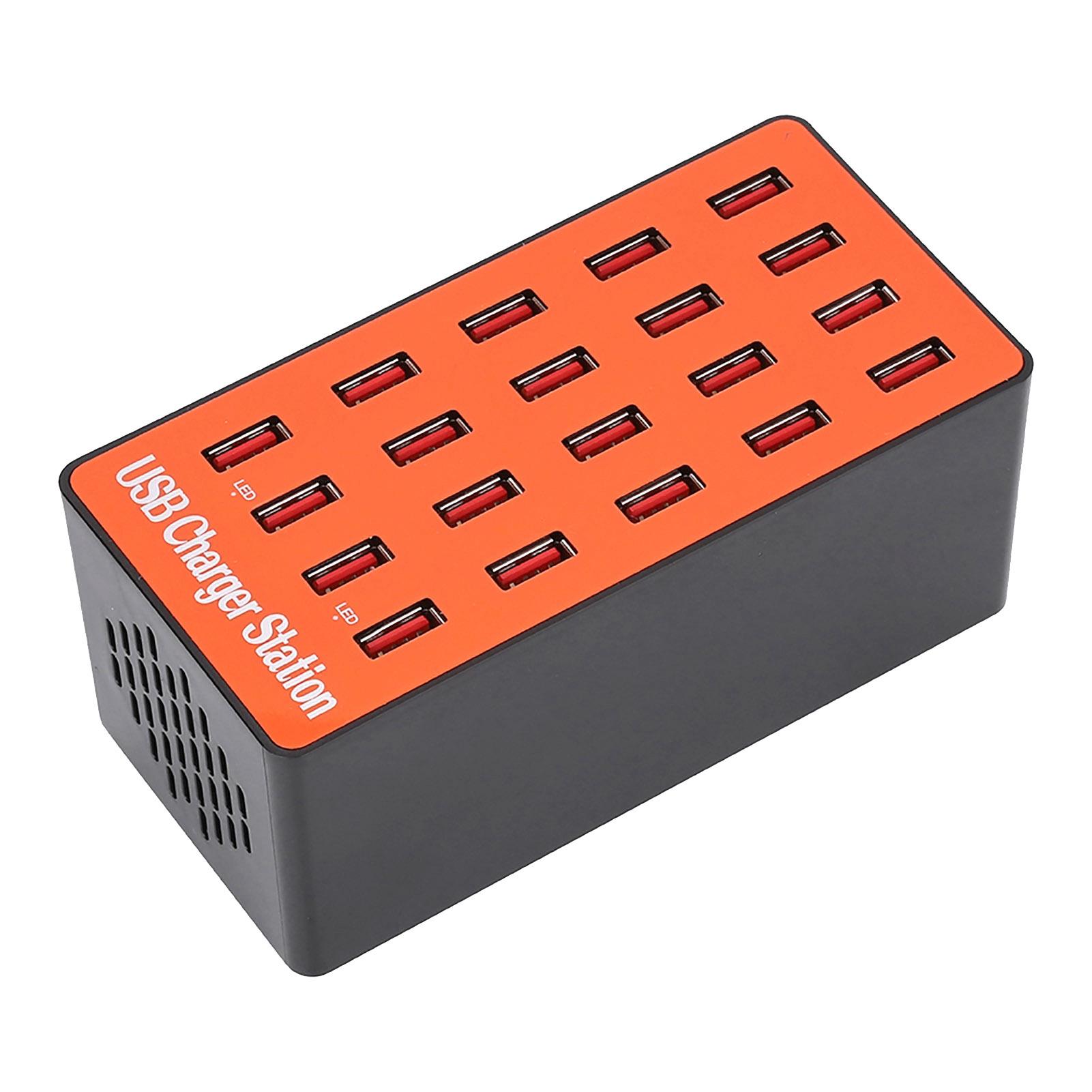 

18A 5V Fast Charging 20 Port USB Hub Fast Heat Dissipation USB Charging Station