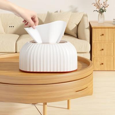 A High End,Luxurious Tissue Box with a Spring Mechanism for The Living Room,Suitable for Home Use On Coffee Tables,Providing a Sense of Sophistication