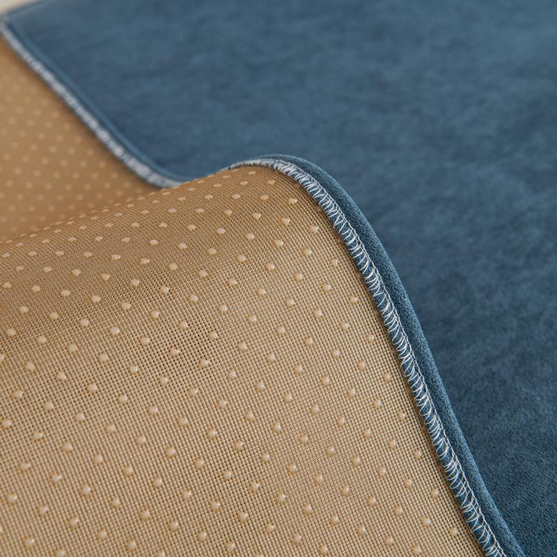 Sofa Cushion Summer Chenille Non-Slip Seat Cushion Four Seasons Universal Nordic Simple Leather Sofa of Solid Wood Backrest Cover Towel