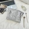 Velvet Handhold Storage Cosmetic Bags Cases for Women Makeup Travel Toiletry Organizer Zipper Pouch Shopping Cards Storage