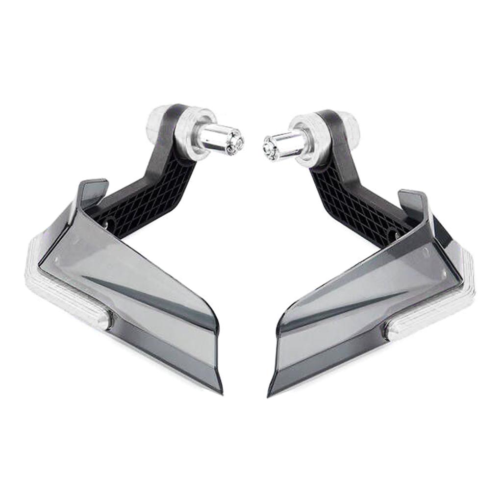 Motorcycle Wind Deflectors Hand Shields Aluminum Plastic Hand Shields Enhances Safety & Style Easy To Install Durable