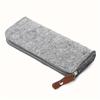 1Pc Large Capacity Felt Pencil Case for Students - Easy Flat Pen Bag Available for Pre- for School