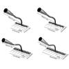 5/6/7/8 Teeth Carbon Steel Garden Weeding Rake Weeding Soil Loosening Tools Dethatching Rake for Gardening Harrow Farm Tools