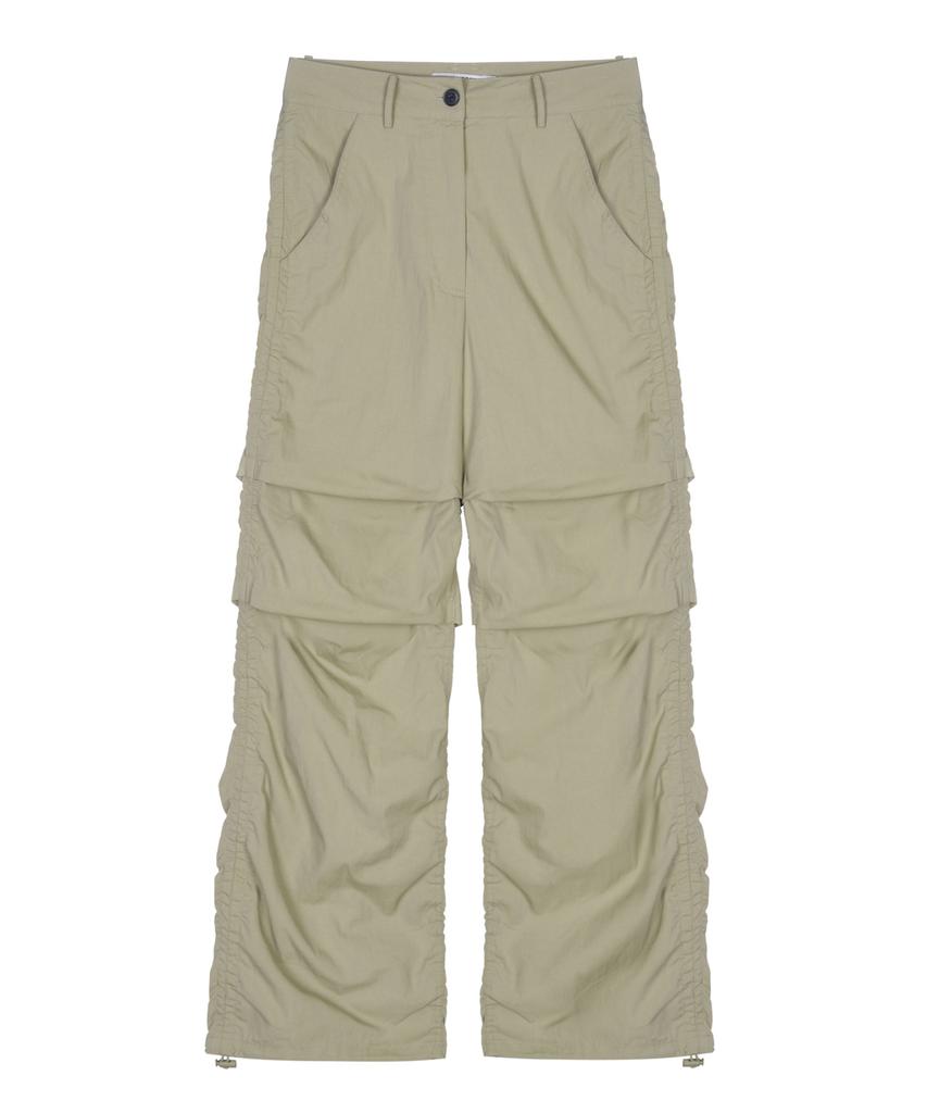 Nigaennikol Nicole Shirring Pants_Beige