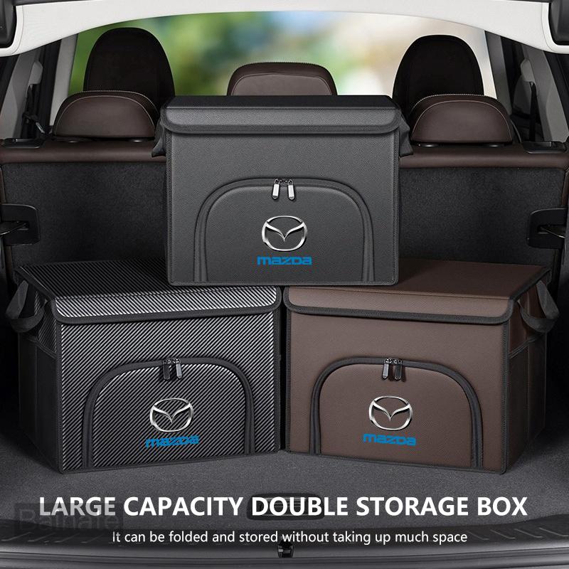 Car trunk large capacity Foldable storage box shoe storage organizing box Fit For Mazda 3 MX-5 CX-5 CX-8 CX-9 BT-50 CX-60 6 2025