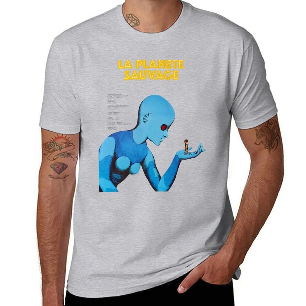 Fantastic Planet La Planete Sauvage Tshirt Anime Figures Anime T Shirts For Unisex Graphic